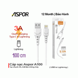Dây sạc điện thoại Mrico 3.0A A100