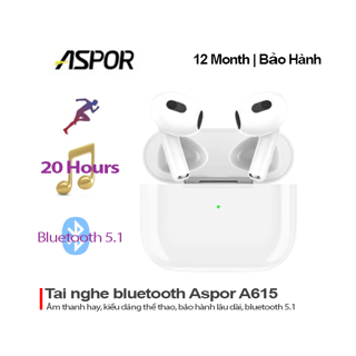 Tai nghe bluetooth Aspor A615 Chính hãng