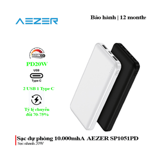 Sạc dự phòng 10000 PD20W SP10151