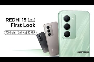 Redmi 15 5G: Siêu Phẩm Mới Với Pin Khủng 7.000 mAh Và Thiết Kế Mảnh Mai