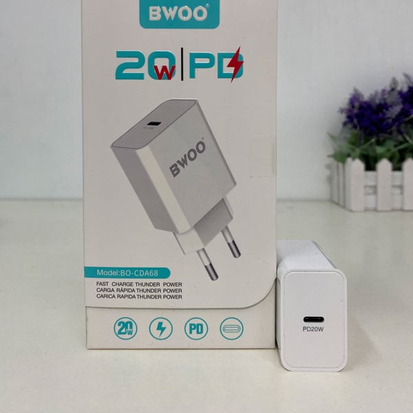 Củ sạc nhanh BWOO PD 20W chính hãng
