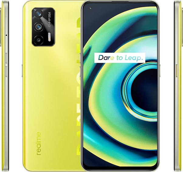 Cụm camera của Realme Q3 Pro.