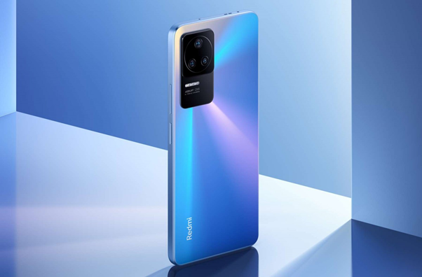 Xiaomi Redmi K40S với thiết kế trẻ trung.