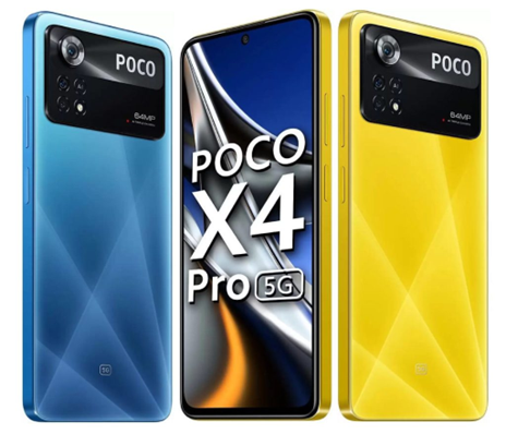 Poco X4 Pro với dung lượng pin 5000mAh, sạc nhanh 67W.