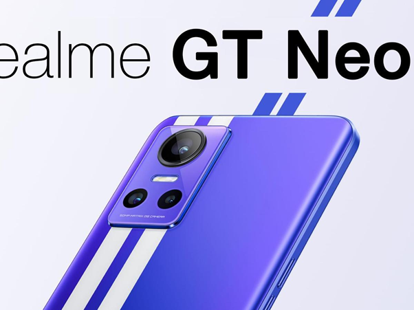 Cụm camera trên Realme GT Neo 3.