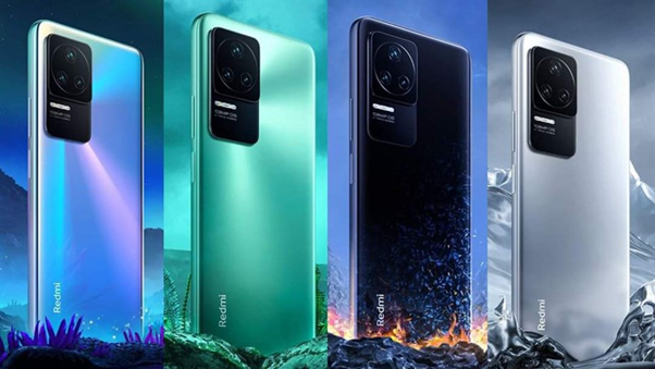 4 phiên bản màu sắc trên Redmi K50 Pro.