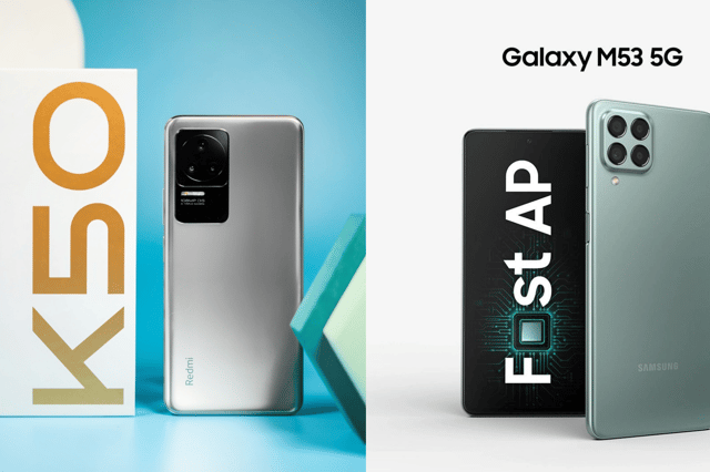 So sánh Xiaomi Redmi K50 Pro và Samsung Galaxy M53: Camera đẹp thôi là không đủ