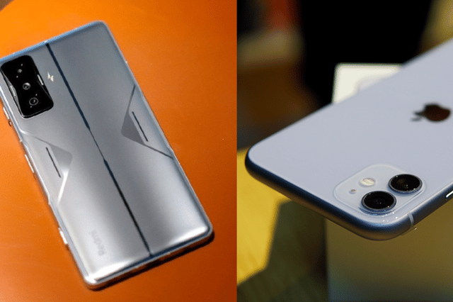 So sánh Xiaomi Redmi K50 Gaming vs iPhone 11: 10 triệu giờ ai chọn mua "Táo" cũ nữa
