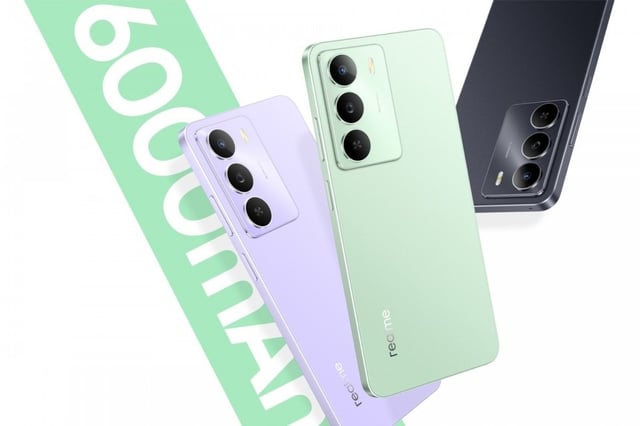 realme giới thiệu smartphone giá tốt với điểm nhấn: Thiết kế mỏng gọn, đạt chuẩn độ bền quân sự và dung lượng pin khủng 6.000mAh