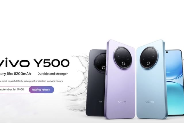 vivo Y500 ra mắt với pin siêu khủng và độ bền vượt trội