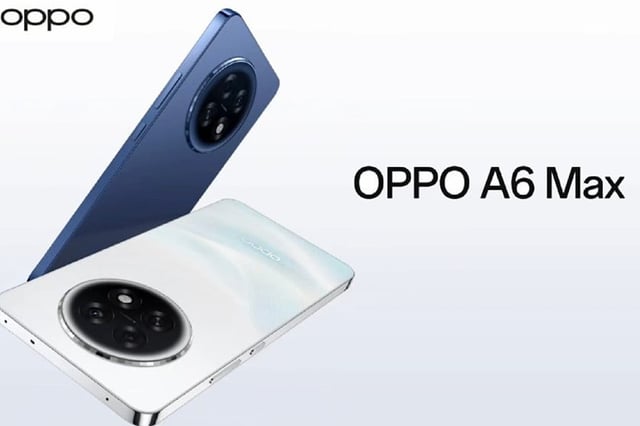 OPPO A6 Max trình làng: Dung lượng pin cực khủng và khả năng chống nước vượt trội