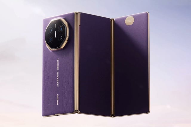 Huawei lộ diện smartphone gập ba mới, giá đắt gấp đôi đối thủ