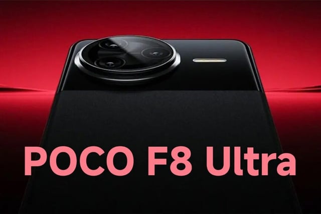 POCO F8 Ultra hé lộ tính năng mới với camera tiên tiến