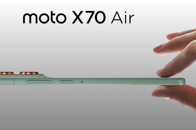 Motorola giới thiệu X70 Air siêu mỏng và G100 bền bỉ với giá bất ngờ