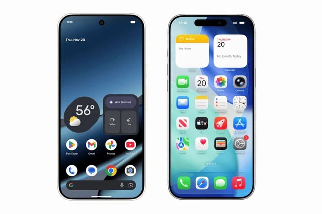 Google cho phép chia sẻ file trực tiếp từ iPhone sang Pixel 10