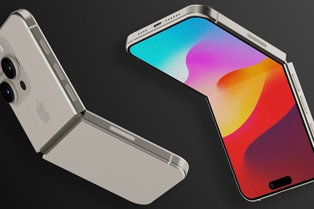 Apple tiến gần đến iPhone gập kiểu vỏ sò