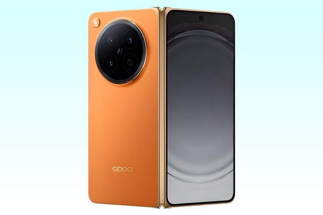 OPPO Find N6 hé lộ sắc cam độc lạ cùng cụm camera đồng phát triển với Hasselblad