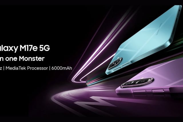 Galaxy M17e 5G: Hiệu suất mạnh mẽ với pin khủng và camera đôi