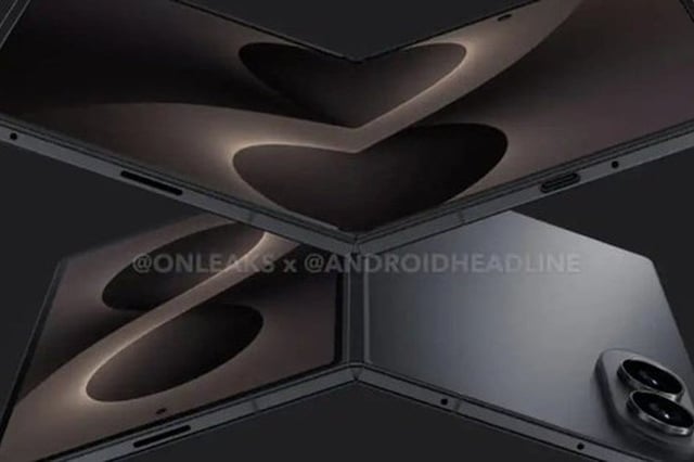 Galaxy Z Fold 8 Wide xuất hiện với thiết kế mở rộng đầy bất ngờ