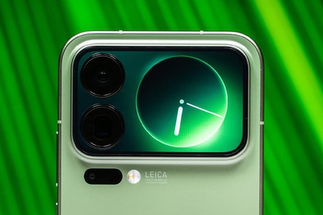 Xiaomi 18 Pro và công nghệ AI làm nổi bật mặt lưng