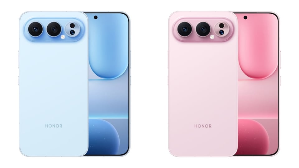 HONOR 500 Pro phiên bản màu Aquamarine, Hồng ánh sao lộ diện thêm nút chức năng bên dưới nút nguồn