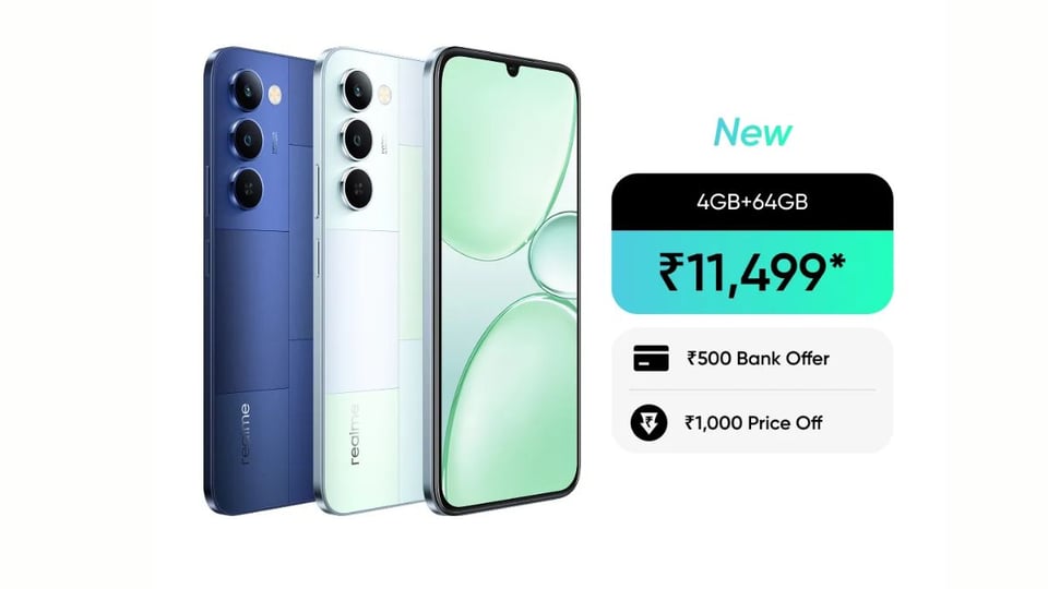 Giá bán của realme P4 Lite 5G khá hấp dẫn