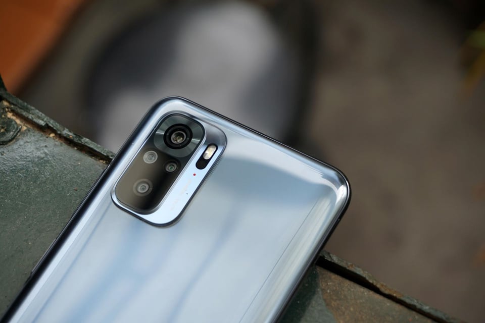 Cụm camera trên Redmi Note 10